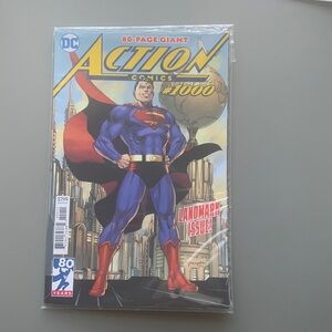 (C25) ACTION COMICS #1000 (DC) SUPERMAN Jim Lee Cover 80 Pages